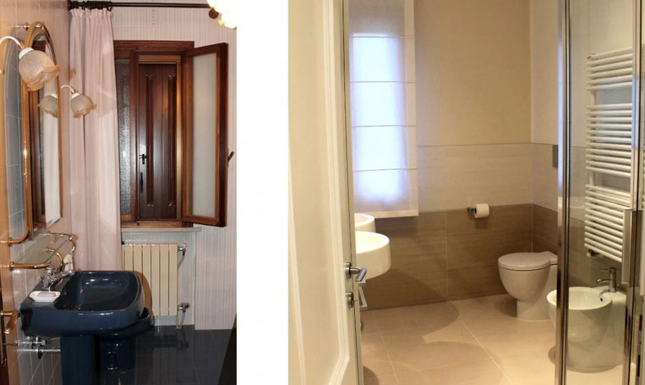 PRIMA VS DOPO DI ALCUNI NOSTRI PROGETTI